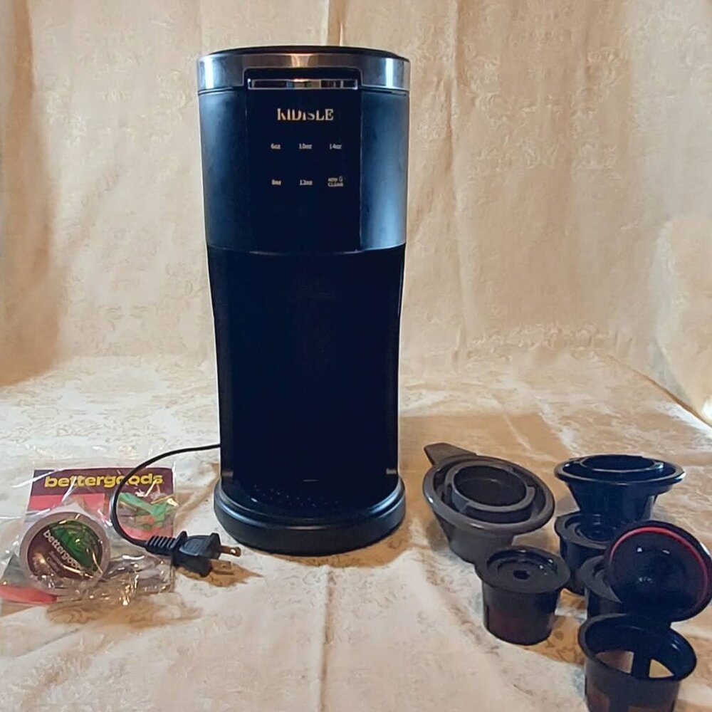 Kidslie K Cup Programable Coffee Maker 6oz to 14oz Very Fast  Great Condition